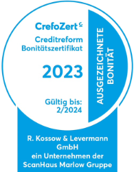 Das CrefoZert 2023 Siegel