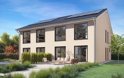 Fertighaus Doppelhaus Stadtvilla SH 127 S DHH Fertighaus Doppelhaus Stadtvilla SH 127 S DHH