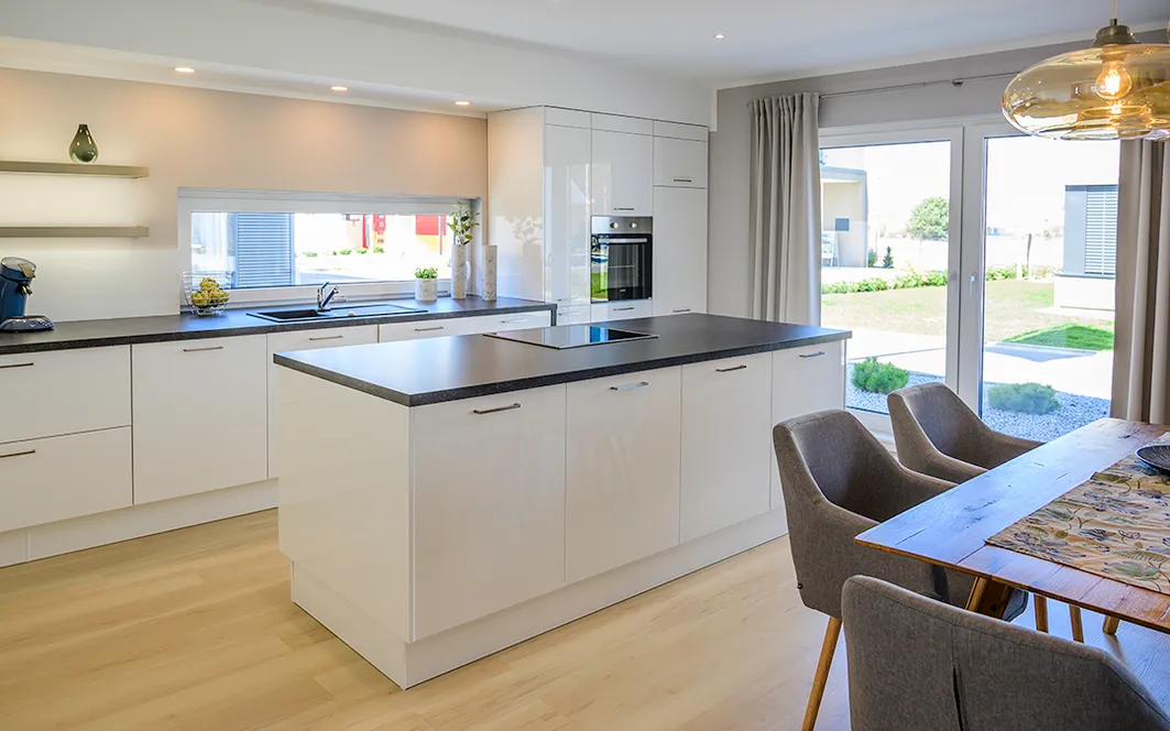 Fertighaus Bungalow SH 117 B - Var. A1 | offene Küche