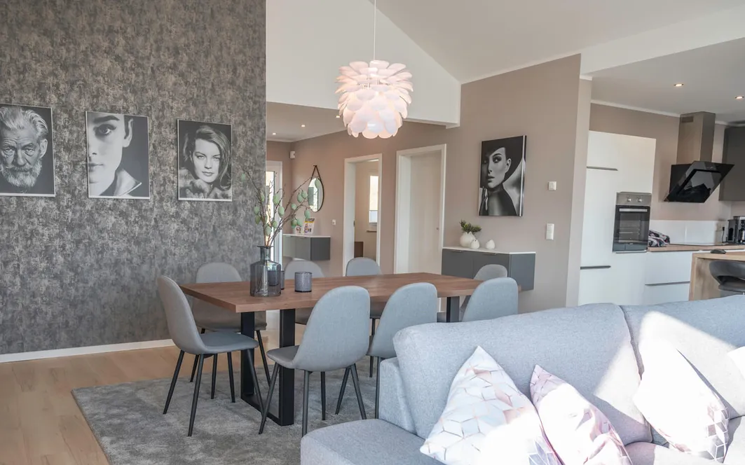 Fertighaus Bungalow SH 136 WB - Var. D2 Essbereich