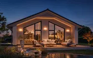 Bungalow SH 130 B in Abendstimmung