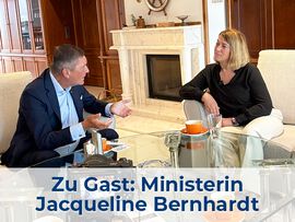 Jacqueline Bernhardt Ministerin für Justiz, Gleichstellung und Verbraucherschutz MV zu Besuch in Marlow