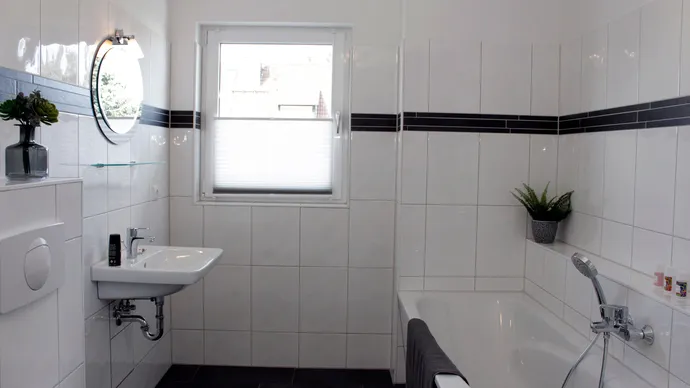 Musterhaus Kassel SH 122 Stadtvilla Badezimmer