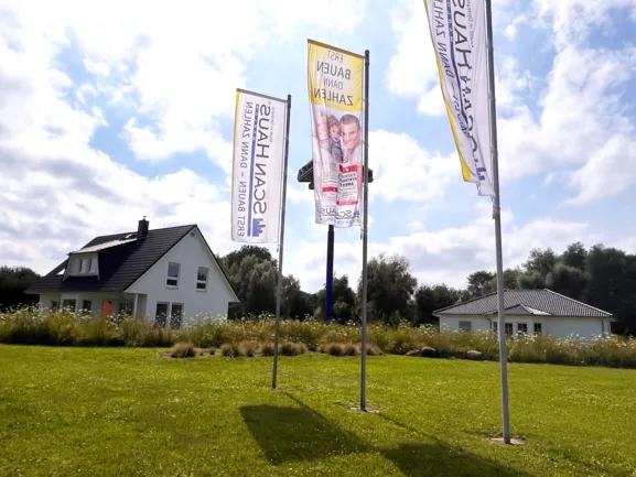 Musterhauscenter Rostock mit dem SH 136 WB - Var. A1 und SH 180 D