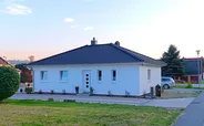 Fertighaus Bungalow SH 83 B Var. E Hauseingangsseite