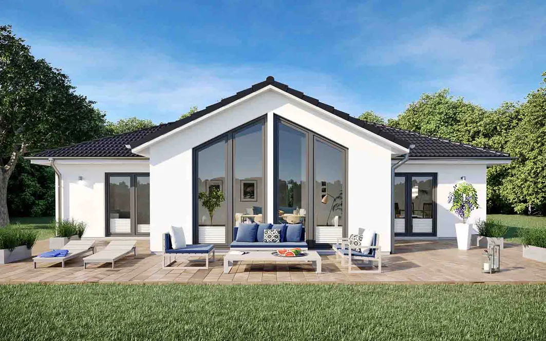 Fertighaus Bungalow SH 136 WB - Var. D1