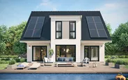Fertighaus 1,5-Geschosser SH 150 FS mit Photovoltaik