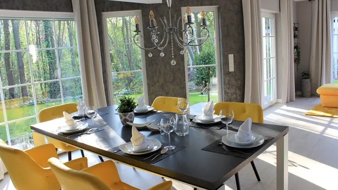 Musterhaus Minden ScanHaus 180 Variante D Einfamilienhaus Essbereich