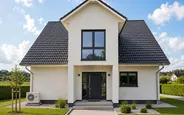 Referenzhaus SH 158 - Var. A mit Sonderanpassung Frontspieß und Hauseingang