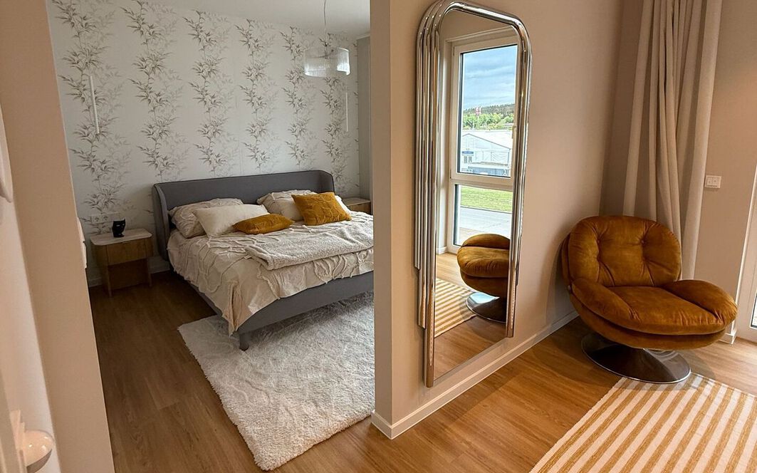 Schlafzimmer Stadtvilla SH 172 S | Musterhaus Villingen-Schwenningen