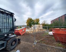 Abrissarbeiten Bornheim