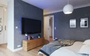 Fertighaus Bungalow SH 113 B - Var. B Schlafzimmer
