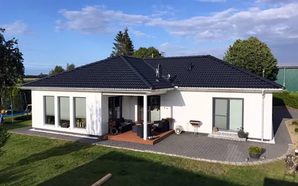 Fertighaus Winkelbungalow SH 136 WB-Var. A1