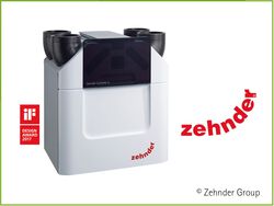Lüftungssystem mit Wärmerückgewinnung von Zehnder