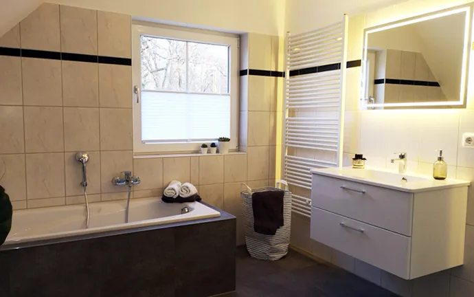 Musterhaus Eberswalde SH 180 Variante D Badezimmer