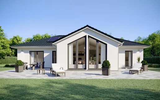 Fertighaus Bungalow SH 136 WB - Var. D2 und D3