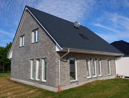 Fertighaus Einfamilienhaus 1,5 Geschosser SH 158 Klinker