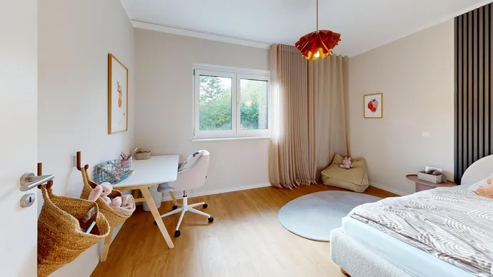 Fertighaus Bungalow SH-136-WB-Var-D3-Kinderzimmer