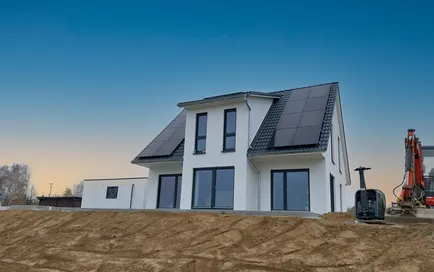 Fertighaus 1,5 Geschosser SH 150 Frontspiess