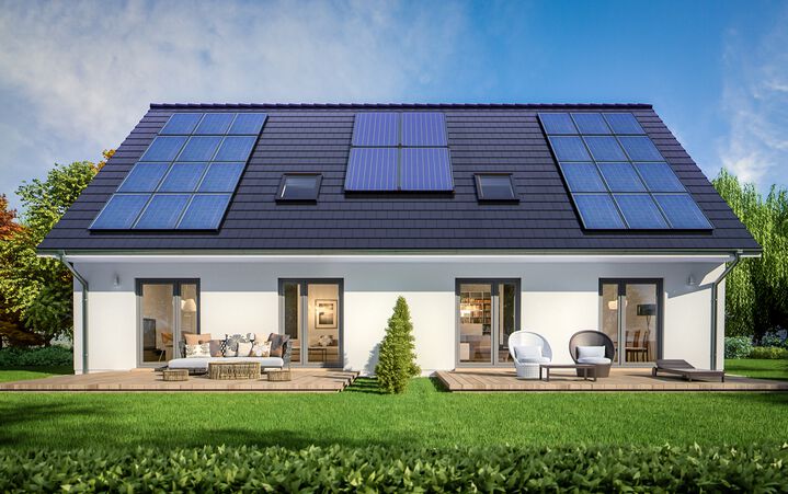 Fertighaus Mehrgenerationenhaus 1,5-Geschosser SH 224 EW