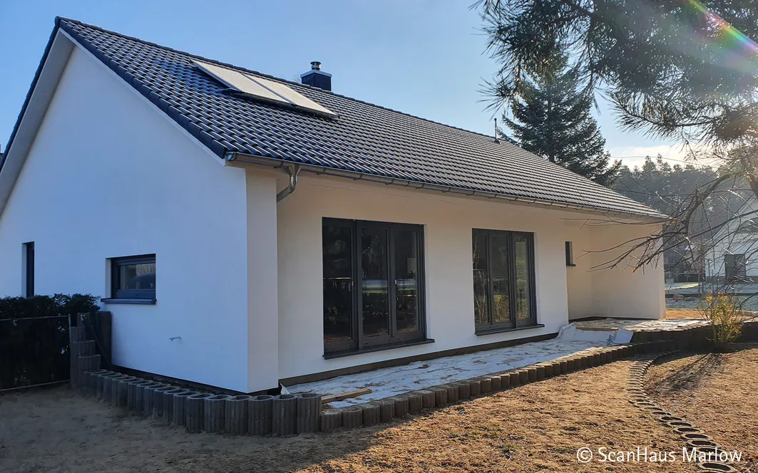 Fertighaus Bungalow SH 117 B mit Satteldach