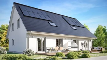 Fertighaus Doppelhaus 1,5-Geschosser SH 122 DHH