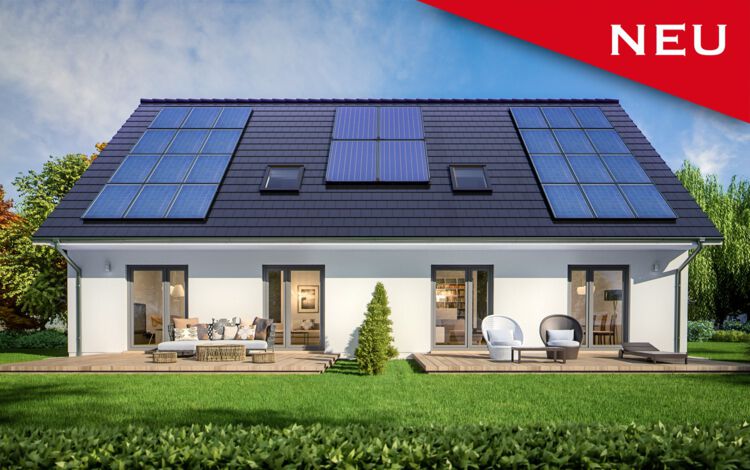 Fertighaus Doppelhaus SH 122 DHH mit 2 Einliegerwohnungen