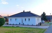 Fertighaus Bungalow SH 83 B Var. E Hauseingangsseite