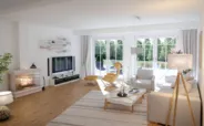 Fertighaus Mehrgenerationenhaus 1,5 Geschosser SH 232 EW Wohnbereich