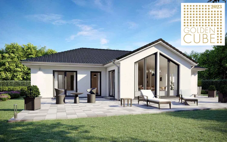 Fertighaus Bungalow SH 136 WB - Var. D2 und D3