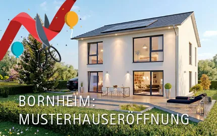 Musterhauseröffnung in Bornheim am 19. Mai 2026