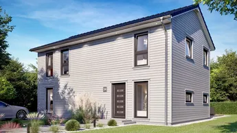 Stadtvilla SH 127 S - Var. A mit Holzfassade