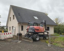 Abrissarbeiten Bornheim