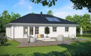 Terrassenansicht des Bungalows SH 105 B - Variante A