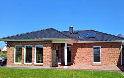 Fertighaus Winkelbungalow SH 115 WB - VAR. B Verblendfassade