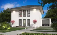 Fertighaus Stadtvilla SH 135 S mit Garage