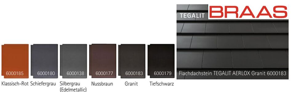 TEGALIT Auswahl Farben