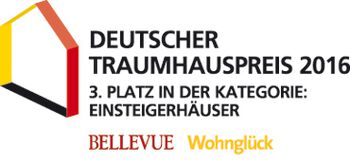 Deutscher Traumhauspreis 2016 | 3. Platz in der Kategorie: Einsteigerhäuser