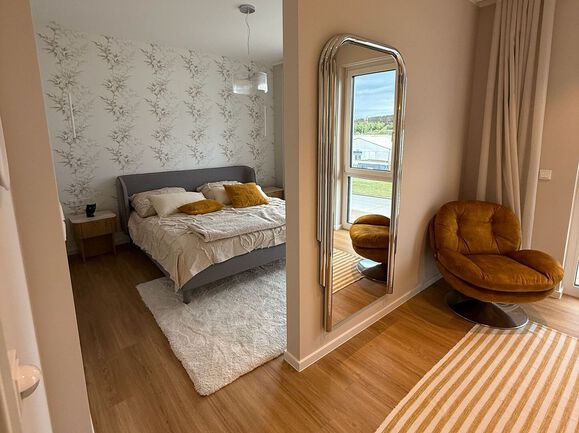 Schlafzimmer Stadtvilla SH 172 S | Musterhaus Villingen-Schwenningen