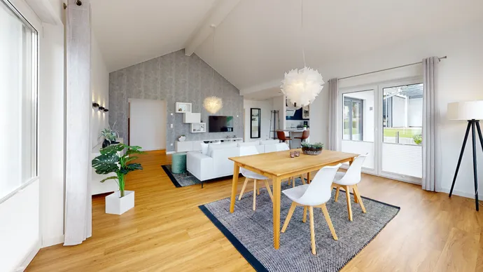 SH 136 WB - Var. D | Wohn- und Esszimmer