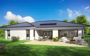Fertighaus Bungalow SH 169 WB mit Putzfassade