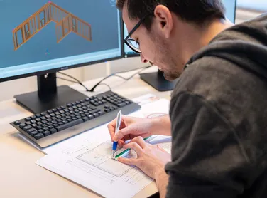 Bauzeichner bei ScanHaus Marlow