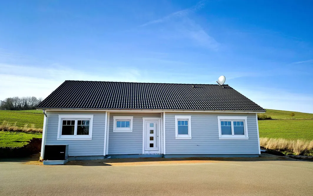 Bungalow SH 113 B - Var. B | mit Holzfassade und Satteldach