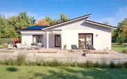 Bungalow SH 115 WB XXL - Var. B mit Pultdach | Seitenansicht