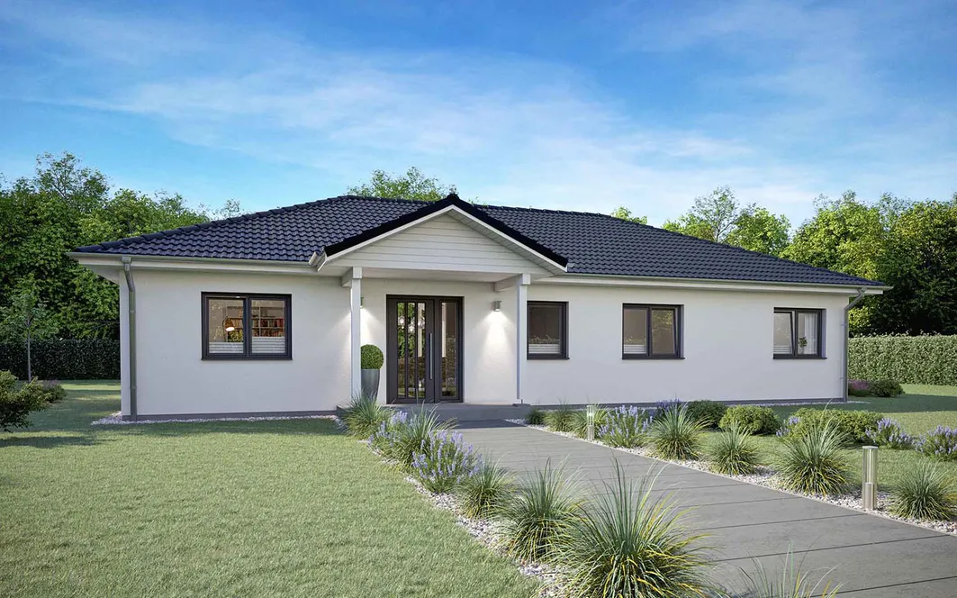Fertighaus Bungalow SH 136 WB - Var. D2 Hauseingang