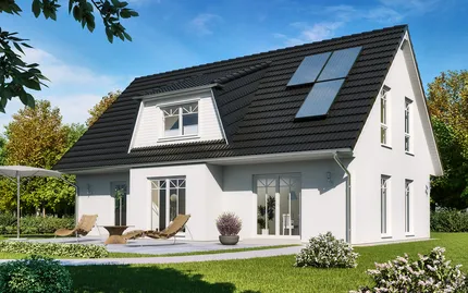 Fertighaus 1,5-Geschosser SH 160 - Var. A Fertighaus 1,5-Geschosser SH 160 - Var. A