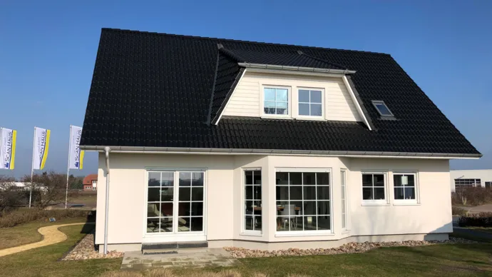 Musterhaus Wittstock SH 180 Variante D Terrassenseite