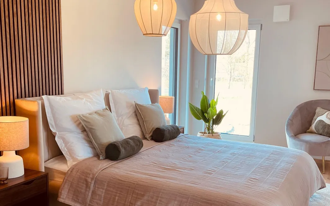 Schlafzimmer des Bungalows SH 169 B - Var. B1