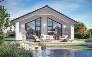 Fertighaus Bungalow SH 130 B | Terrassenansicht