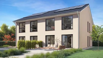 Fertighaus Doppelhaus Stadtvilla SH 127 S DHH